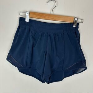 Lululemon Athletica Blue Performance Athletic Shorts